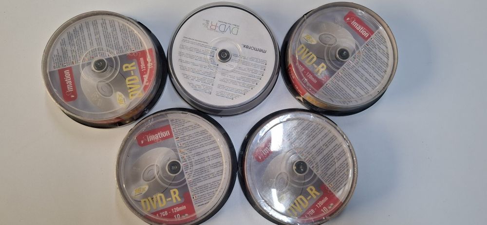 Dvd novos pack 10 e de 25