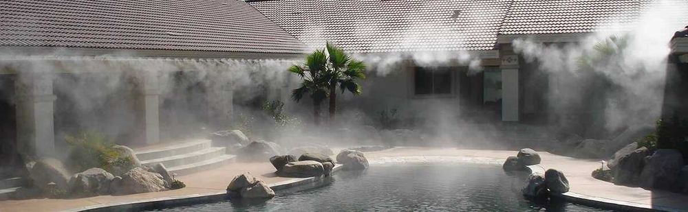 Кондиціювання ( охолодження туманом) , вентиляція