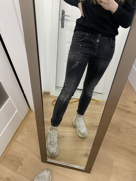 Spodnie jeansowe philip plein rozm 26