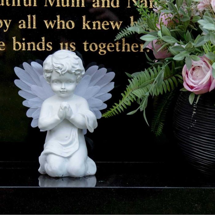 Figurka Aniołka Zasilana energią słoneczną LED