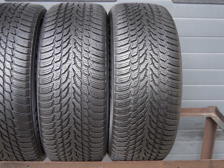 4x Opony zimowe NOKIAN SNOWPROOF 1 225/55R17 101V XL RANT 23r B.Ładne