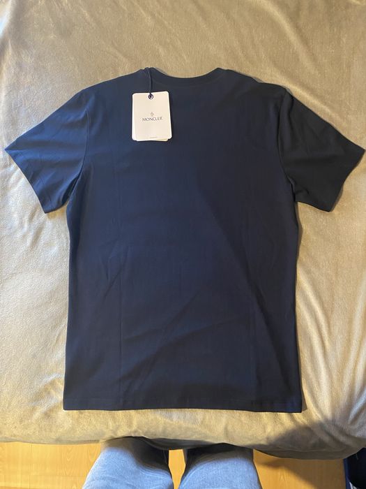Navy Blue Moncler tshirt