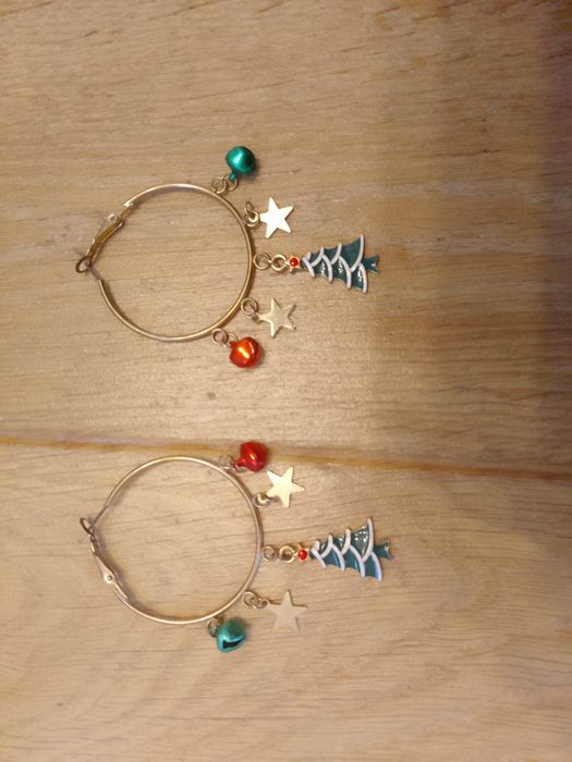 Kolczyki świąteczne