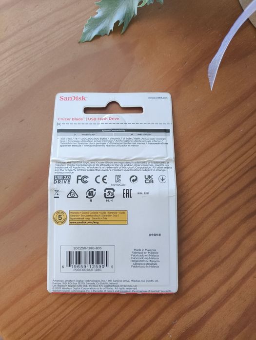 Pendrive 128gb - SanDisk NOVA