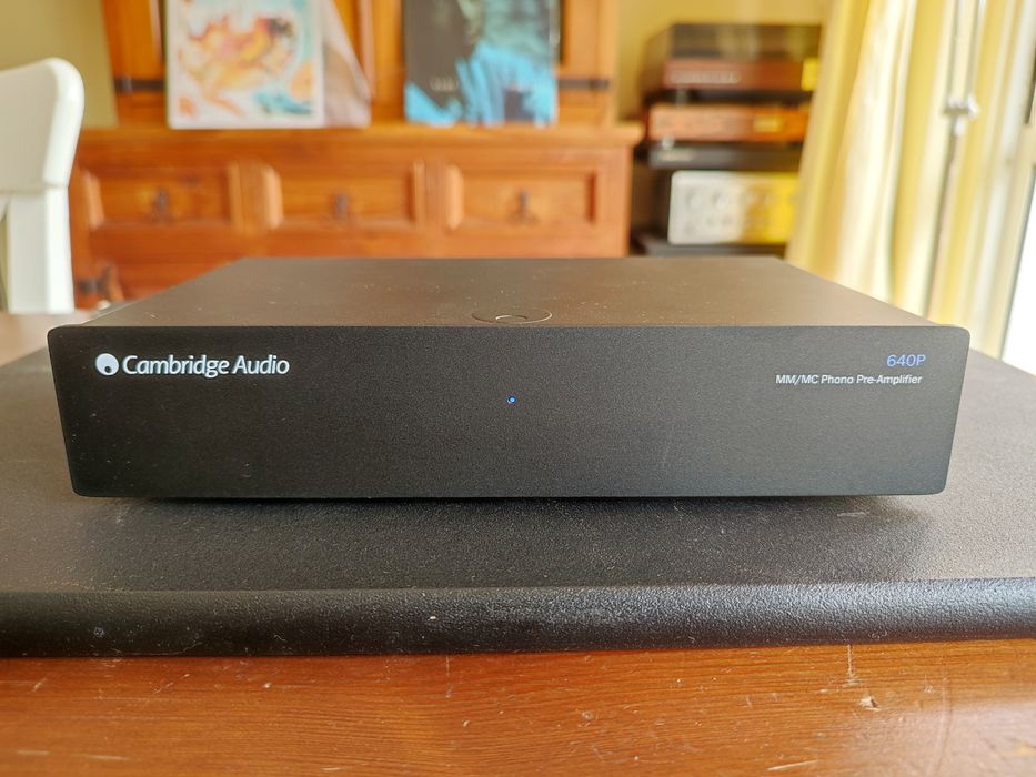 Cambridge Audio Azur 640P-B pré amplificador Phono MM/MC C/Novo!