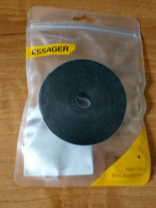 Organizer kablowy rzepowy Toocki,Essager