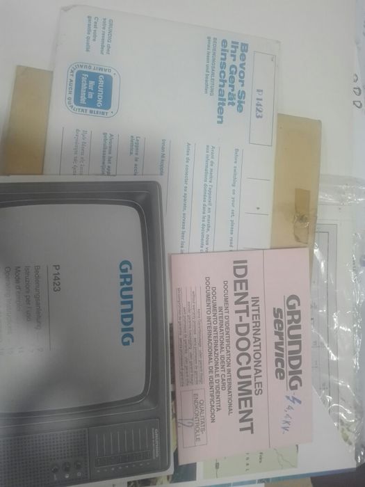 Manual de instruções TV