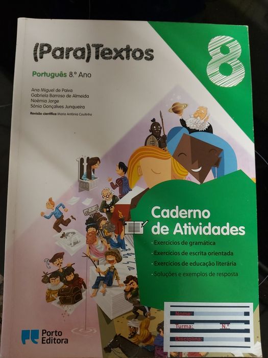 Livros de fichas 8°ano