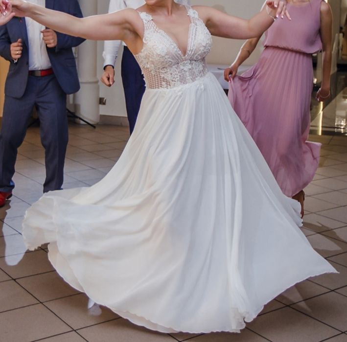 Suknia ślubna ivory 158cm