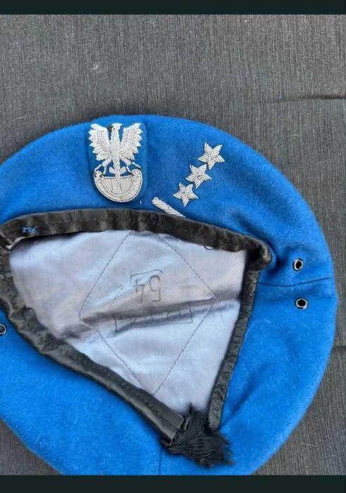 Beret Niebieski PRL - Wojsko