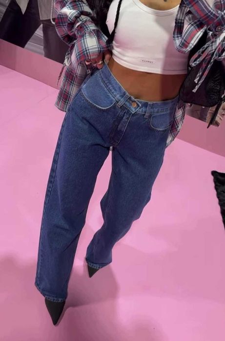 La milla hitowe spodnie jeansowe lamilla S