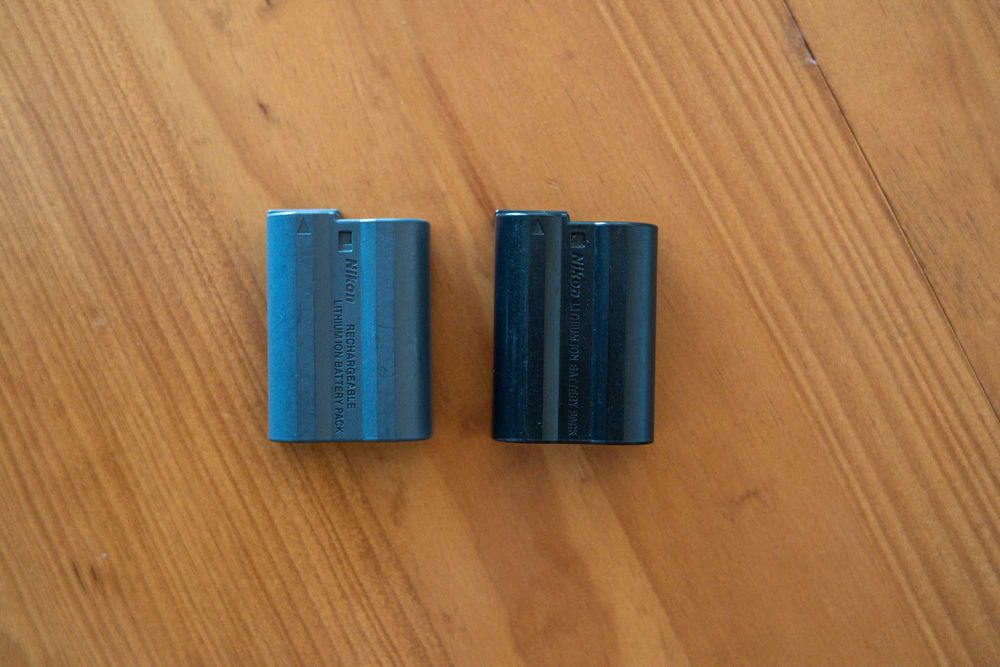 2 baterias originais Nikon EN-EL15c