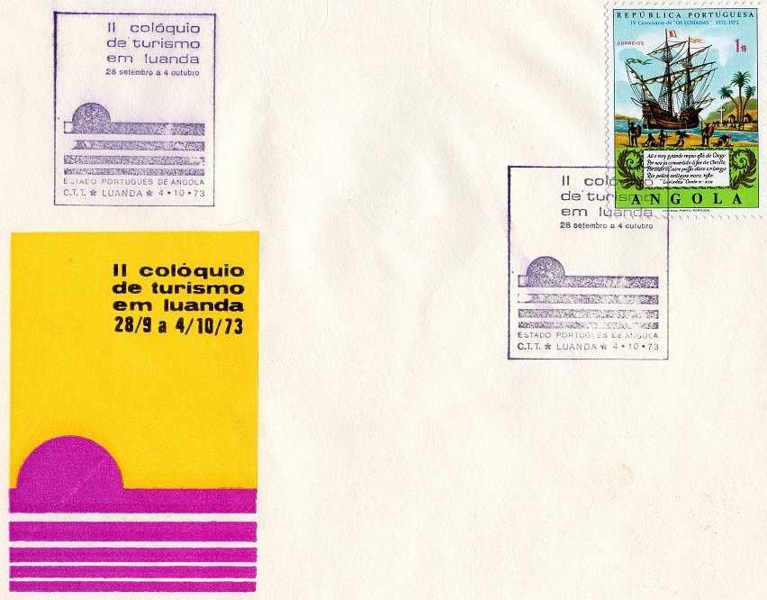 Angola - 1973set28 = II Colóquio Turismo Luanda