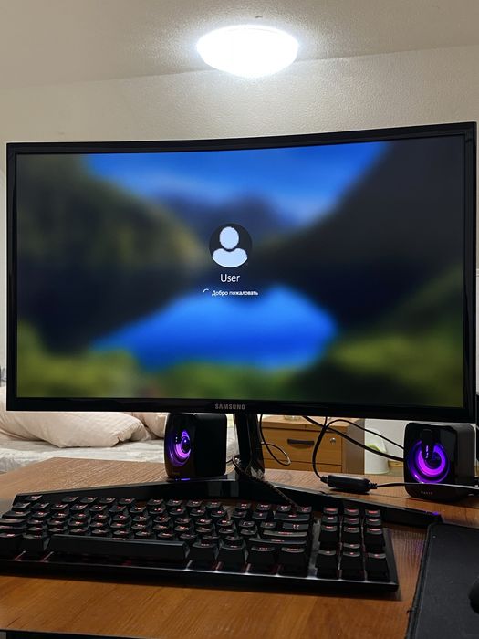 Игровой ПК GTX 1660 / Ryzen 5 / 16GB + монитор Samsung