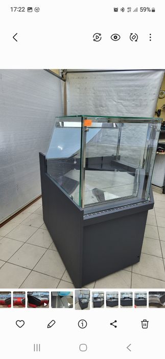 Вітрина кутова Міссурі Технохолод