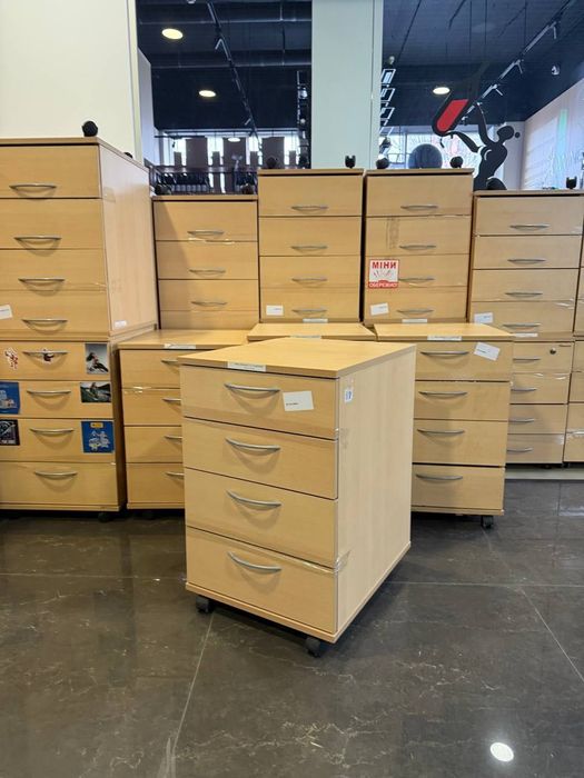 офісні тумби мобільні універсальні комоди під принтер шухляди