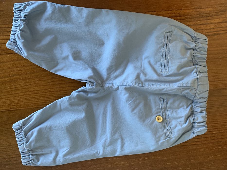Calças forradas de bebe