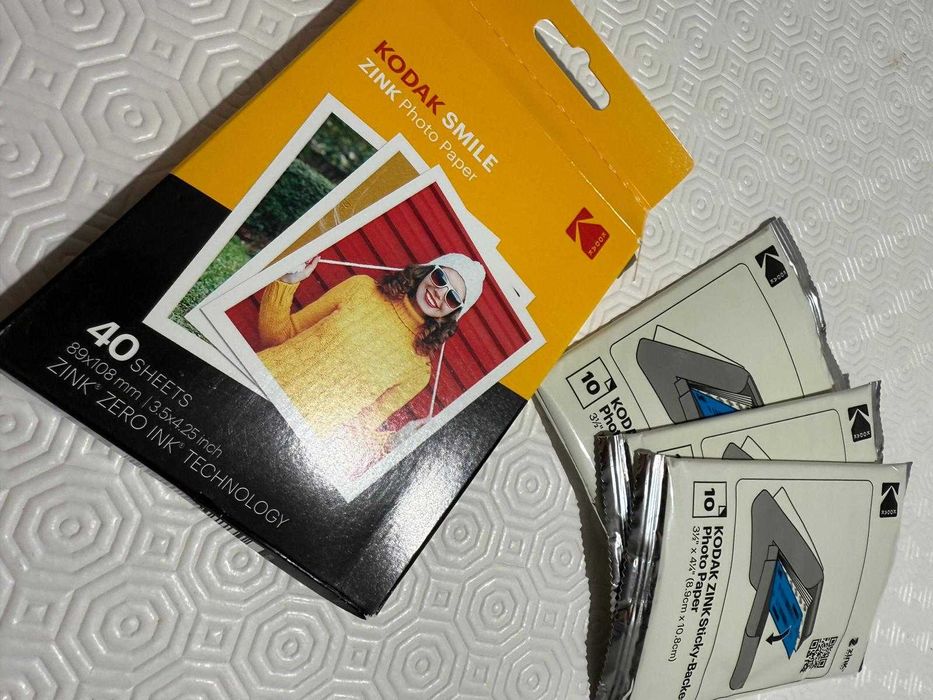 Vendo Kodak Smile Classic – Câmara com impressora, Cartão e Papel Foto