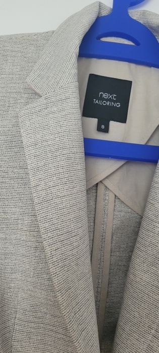 Piękna, bawełniana marynarka NEXT,  damska