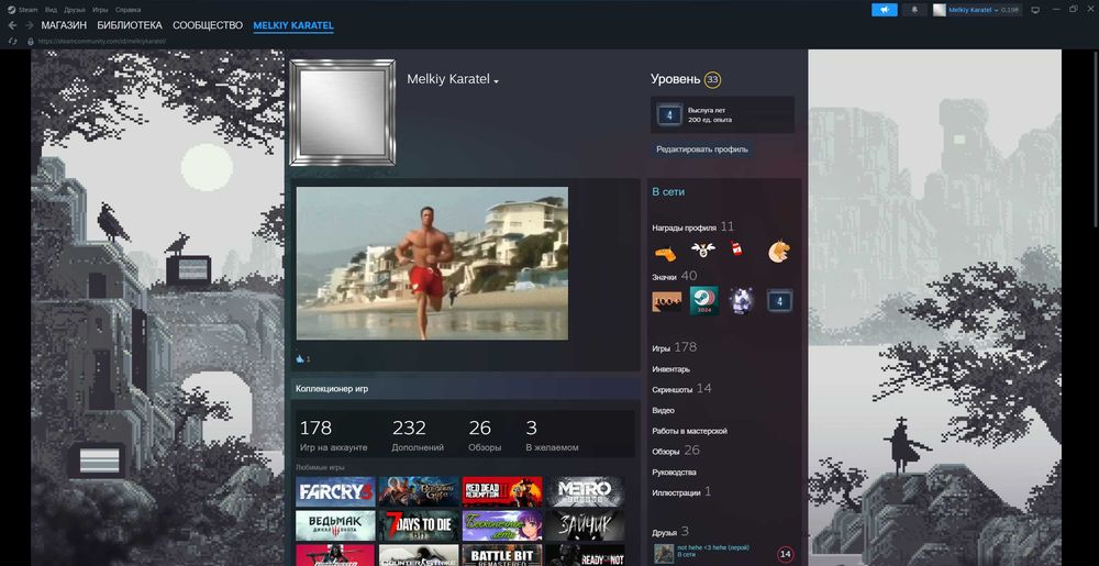 Аккаунт стим 171 игра dyinglight1,2,3, raft, rdr2, ведьмаки, КОЛЛЕКЦИИ