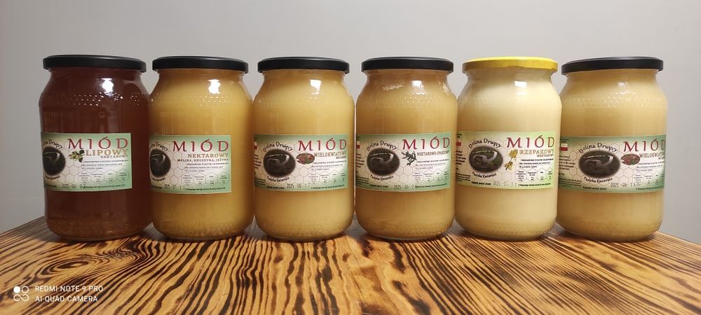 Sprzedam miód z Malowniczej Doliny Drwęca
