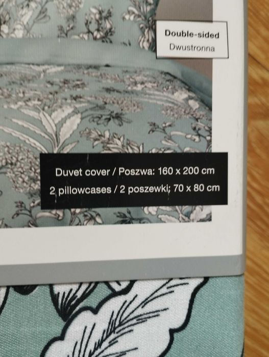 Pościel turkusowa komplet