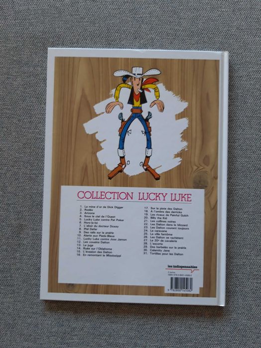 BD Lucky Luke "L'évasion des dalton"