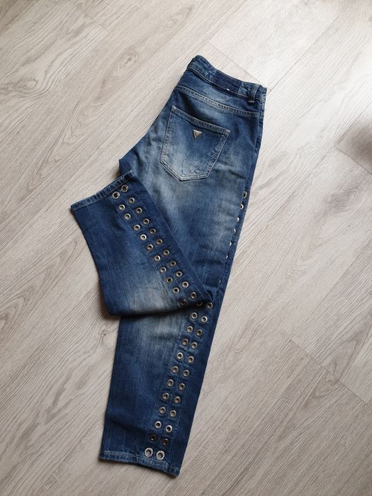 Dżinsy Guess model Vanille z cyrkoniami r.28