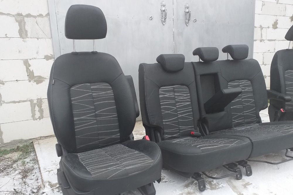 сидушки сидіння салон комбінований kia venga 2010-