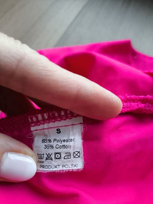 Uniform medyczny  Różowy euro styl rozmiar S