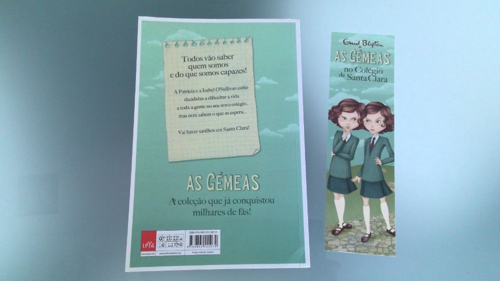 As gémeas no Colégio de Santa Clara