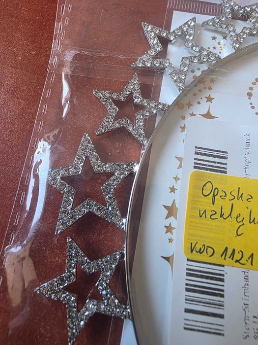 Opaska na głowę błyszcząca