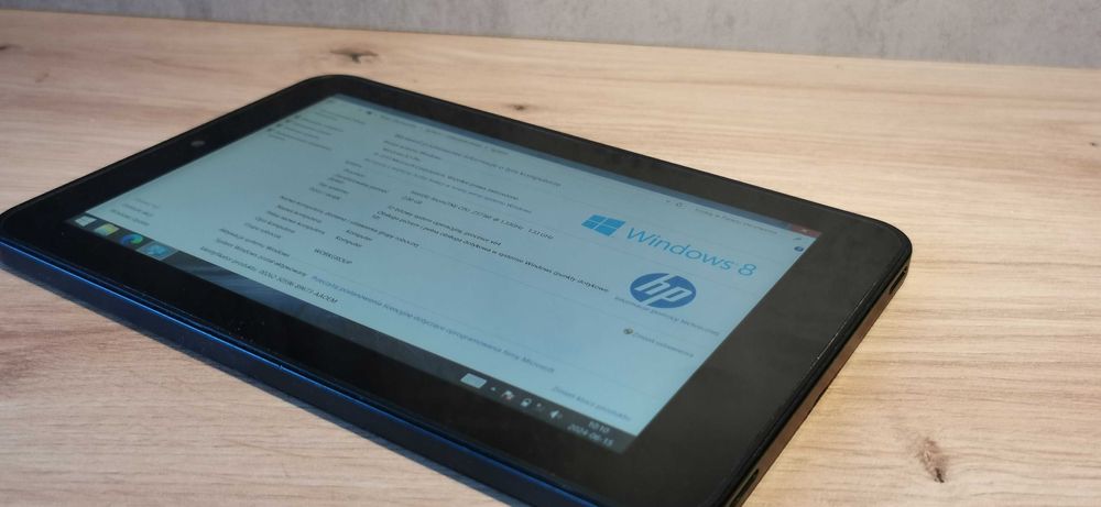 HP Tablet Pro 408 Intel Atom Z3736F/2GB Ram/32GB /Windows 8 #002a