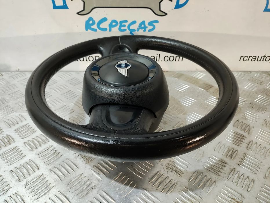 VOLANTE GUIADOR COMPLETO MINI  MINI COOPER ONE R56 PELE AIRBAG MINI