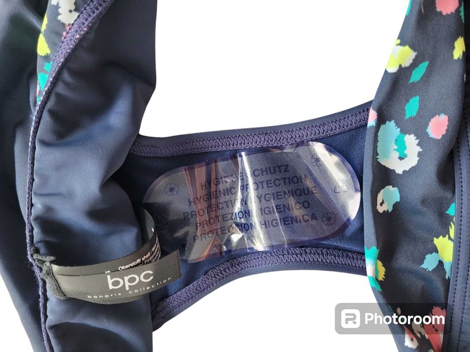 Nowy strój kostium kąpielowy 38,M/40,L 75B wzór komplet BonPrix BPC