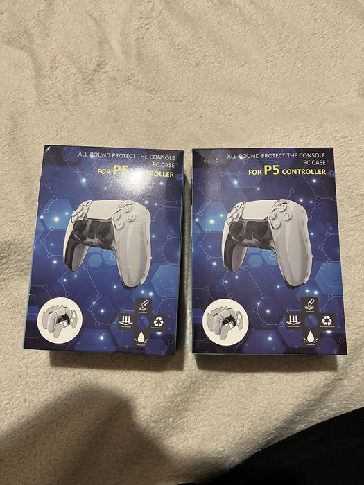 Цена за два! Пластиковые чехлы на Dualsense