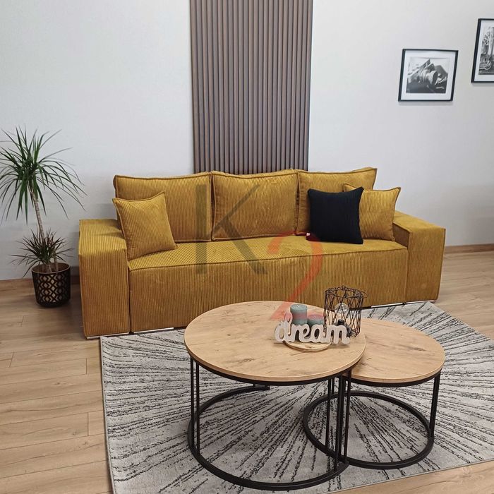 Sofa FABIO ,kanapa od producenta, rozkładana, USB pojemnik + GRATIS,