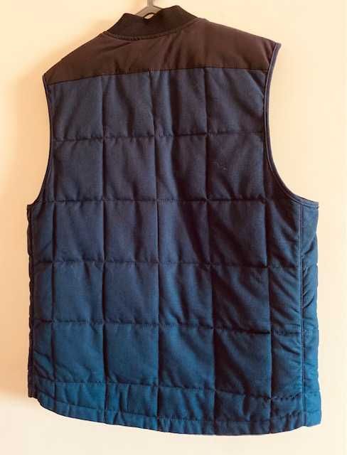 Colete puffin Zara Homem tons azul