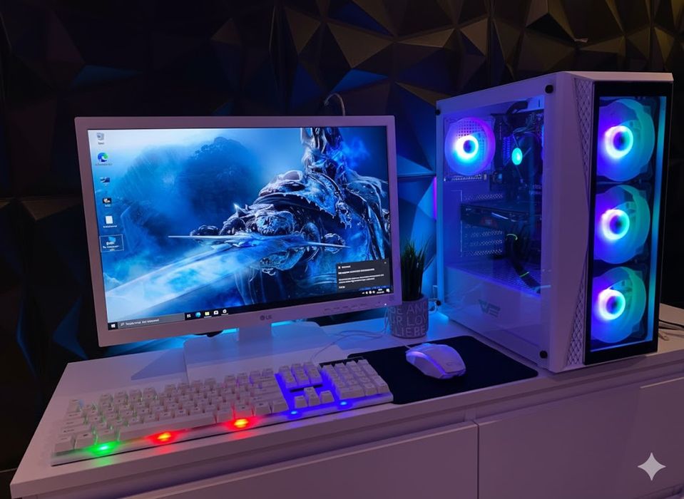 Komputer do gier I7 3.6GHz-RX470-16GBram-ssd HDD 1T. Gamingowy i5,i3