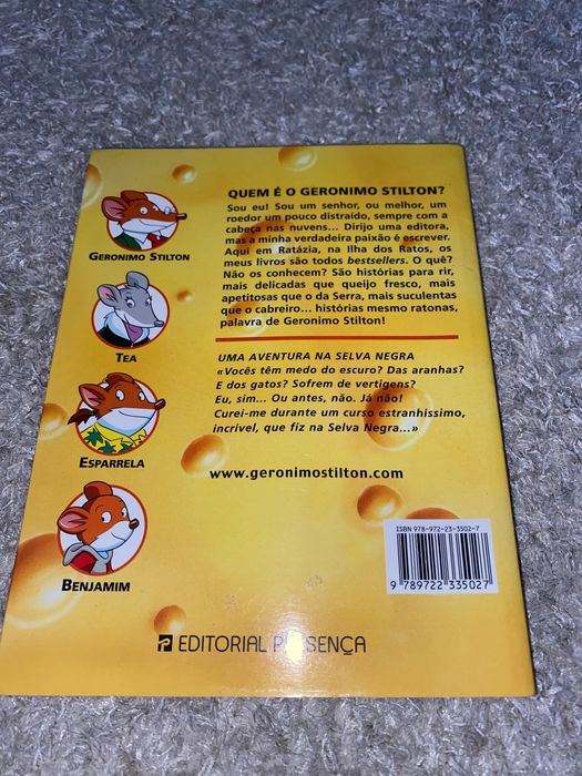 Livro Gerónimo Stilton