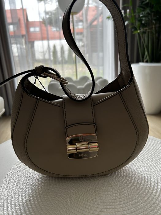 Furla Club torebka beżowa