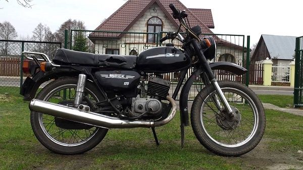 Наклейки на мотоцикл Минск 125 на бак бардачке