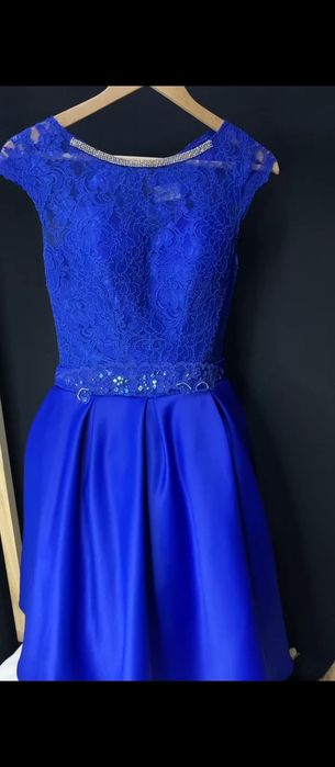 Випускна сукня синя