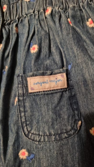 Sukienka jeansowa 110/116 Sergent Major