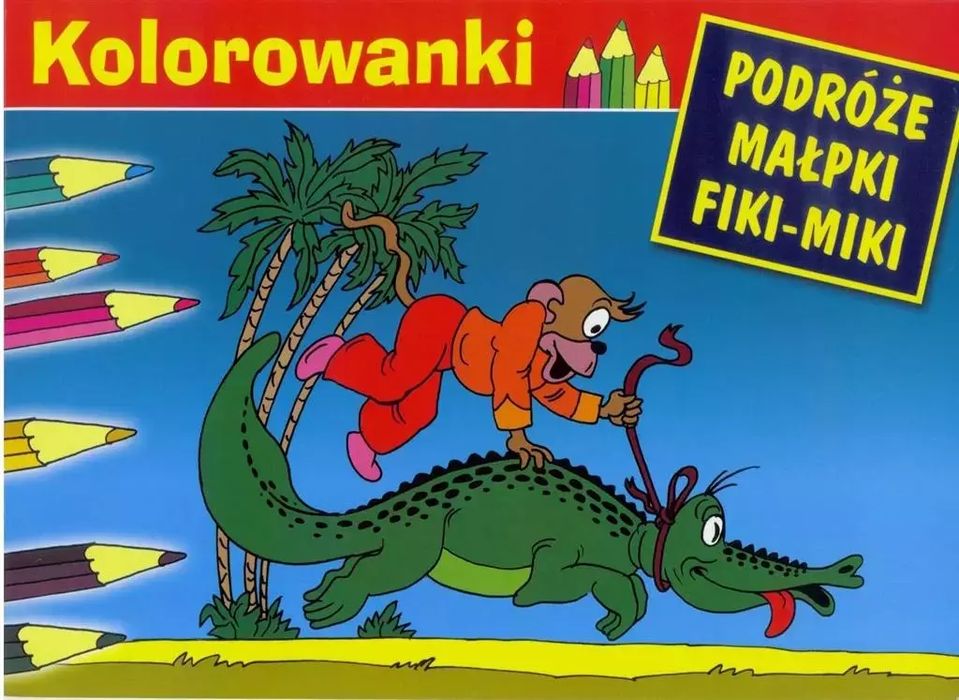 Kolorowanki (Fiki-Miki i krokodyl). G&P Oficyna Wydawnicza. Nowy Produkt