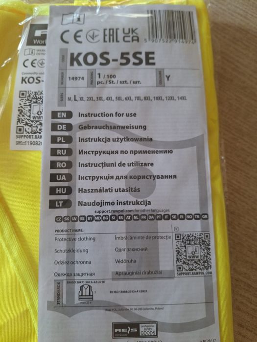 Kamizelka ostrzegawcza