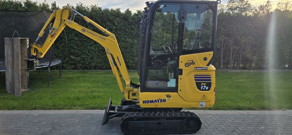 Minikoparka komatsu 1.8t Powertlit tylko 1700mth Mocna koparka