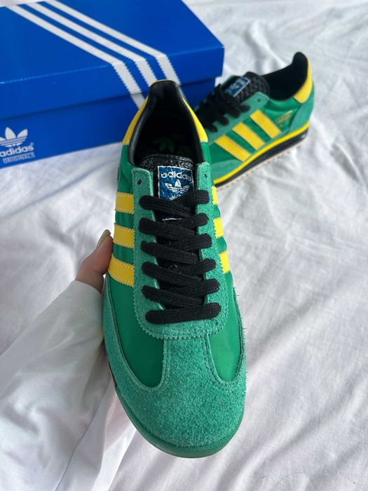 !LUXURY! Adidas SL 72 RS Green Yellow | 36 37 38 39 40 41