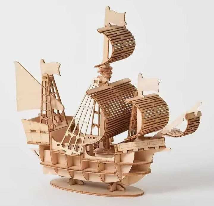 Деревянный конструктор 3 D.Мячики для настольного тенниса.