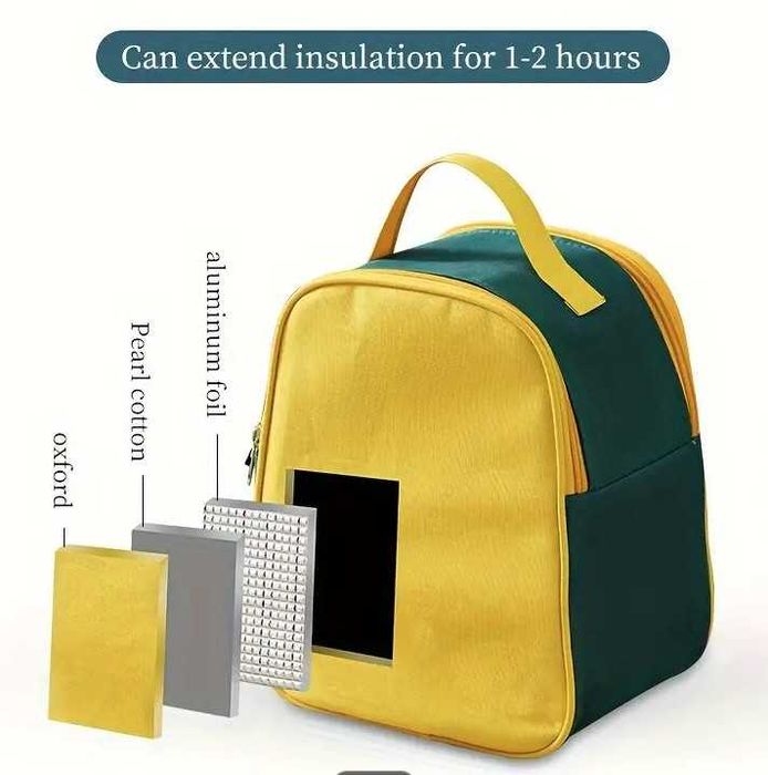 Набор Термосов для Обеда из Нержавеющей Стали Большой Вместимости